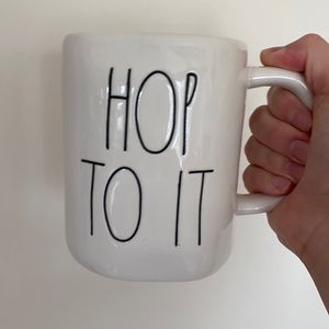 Rae Dunn hop to it mug
